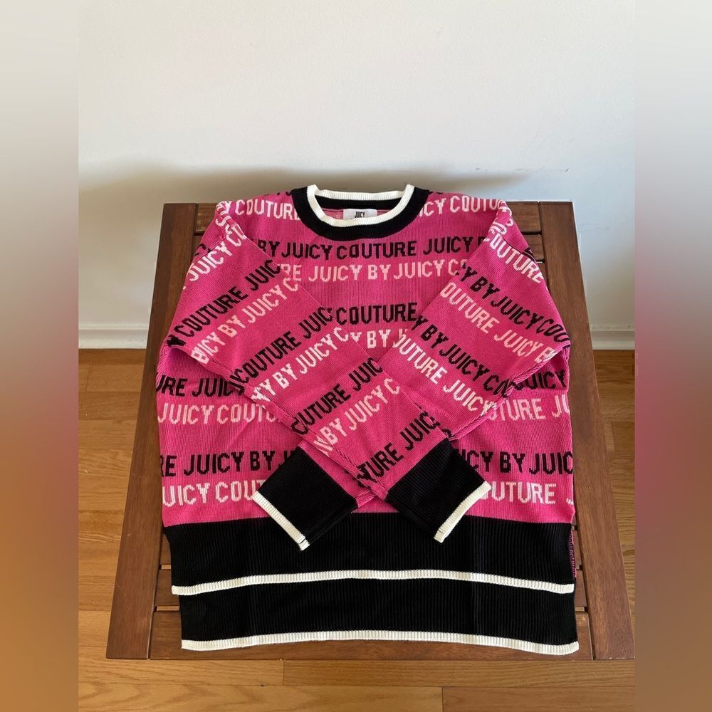 NWT Juicy By Juicy Couture Crew Neck Pullover Sweater(MSRP$55)